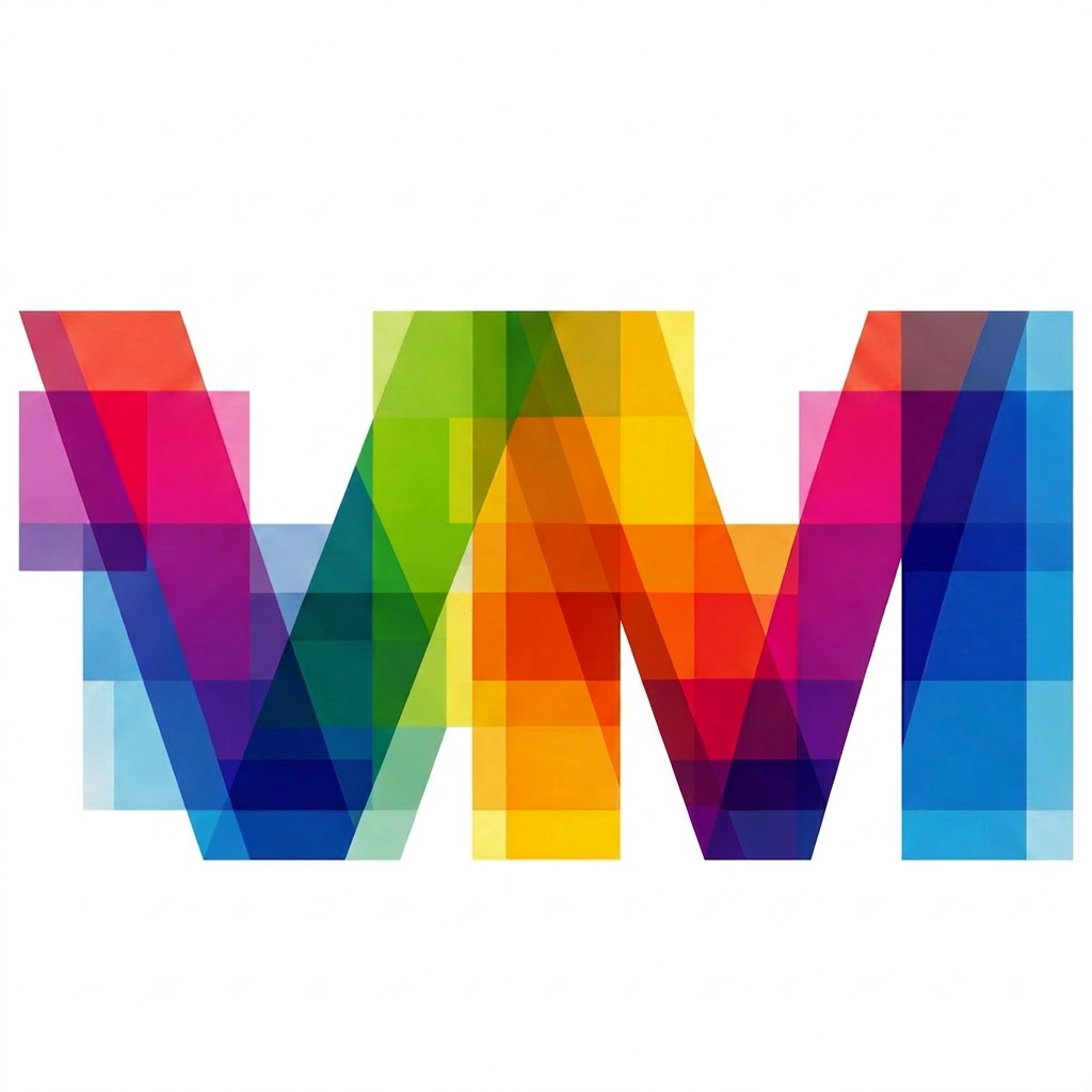VMugdha geometric logo